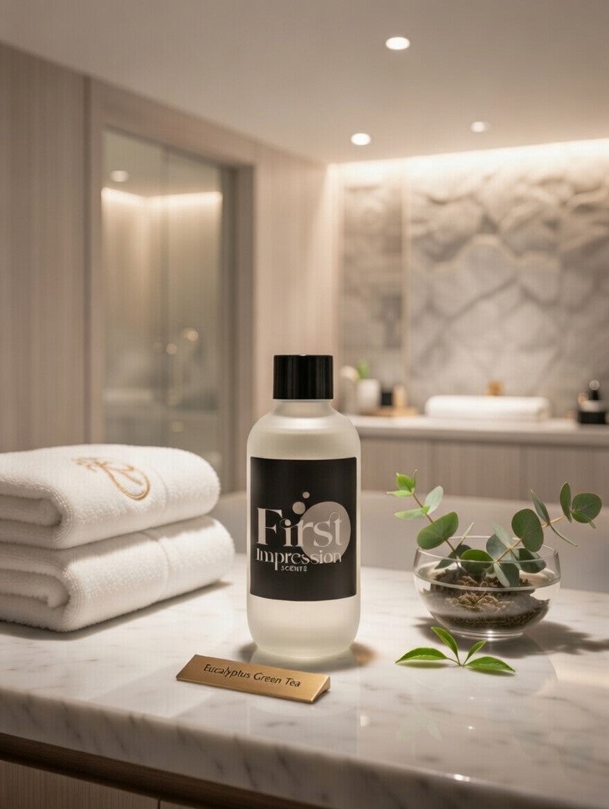 Eucalyptus Green Tea Scent Diffuser Oil: The Signature Fragrance of the World’s Most Exclusive Hotel Spas