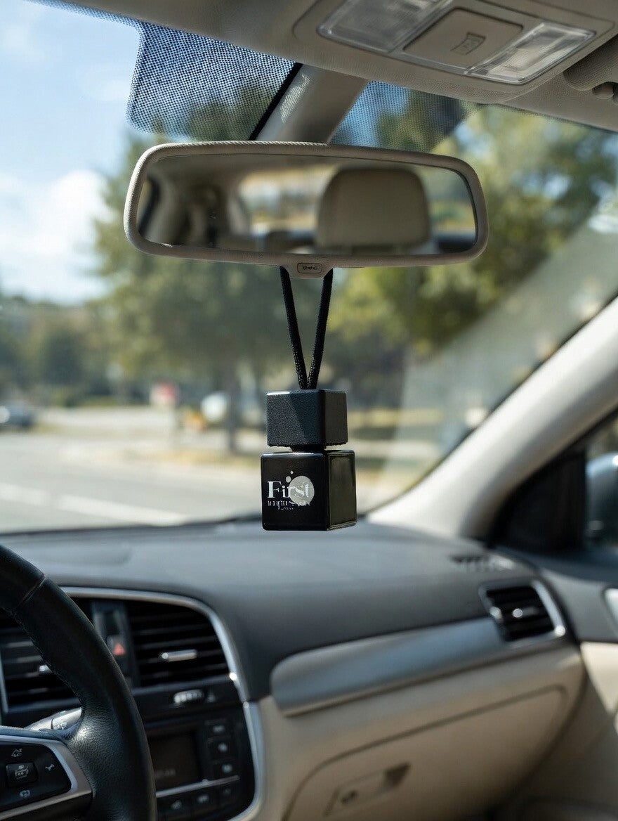 Car Aroma Diffuser- Glass Bottle
