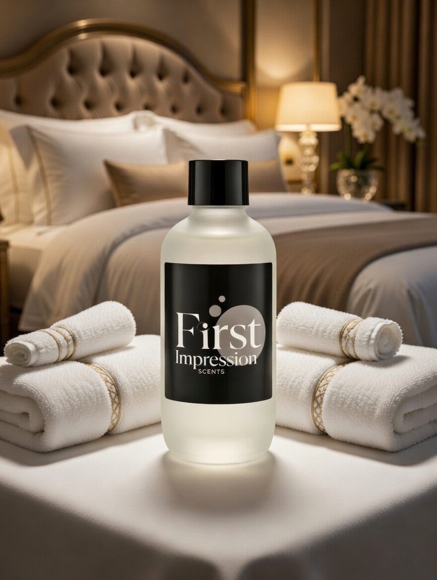 Italian Linen Scent Diffuser Oil 120ml Glass Bottle