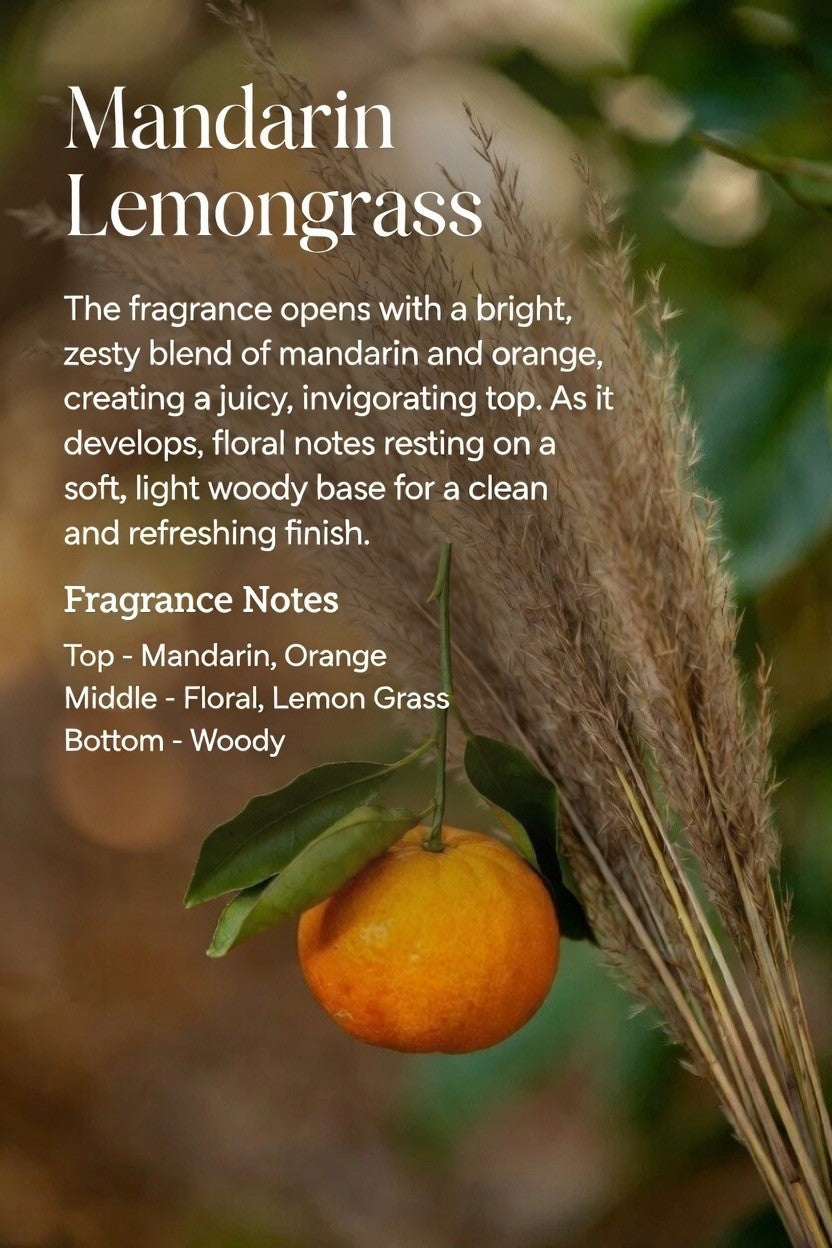 Mandarin Lemongrass- 120ml (4 oz)