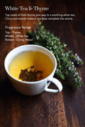 White Tea and Thyme -120ml (4 oz)